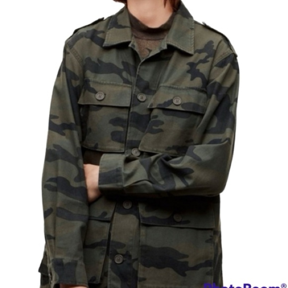 Tna for Aritzia Camo Molina Jacket